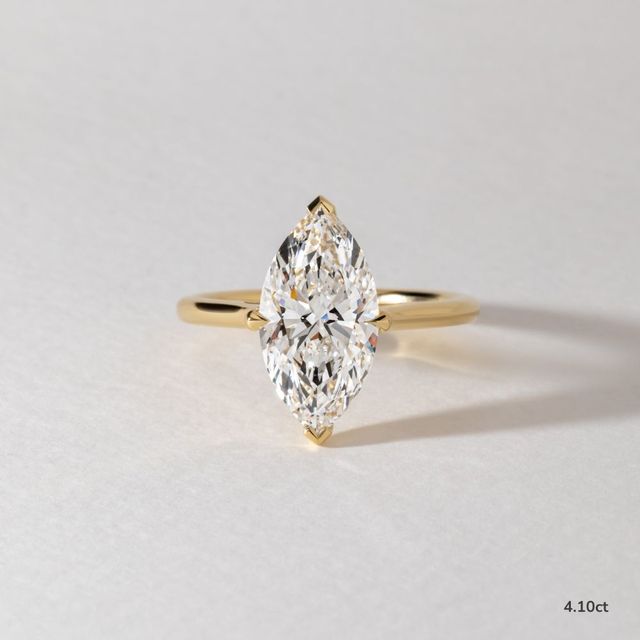 Geraldine Yellow Gold Engagement Ring