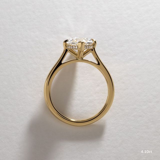 Geraldine Yellow Gold Engagement Ring