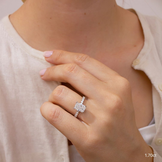 Sadie Platinum Engagement Ring
