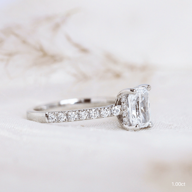 Sadie Platinum Engagement Ring