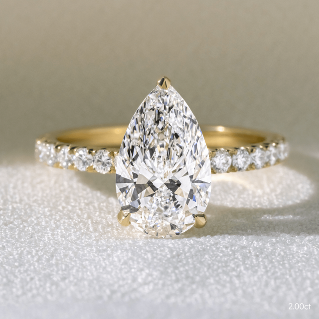 Sadie Yellow Gold Engagement Ring