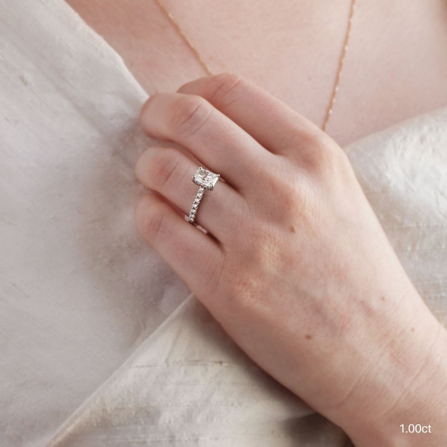 Sadie Platinum Engagement Ring