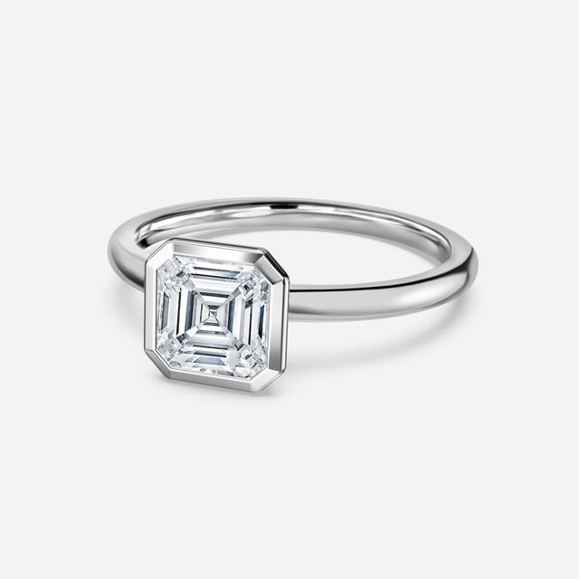 Chloe White Gold Solitaire Engagement Ring