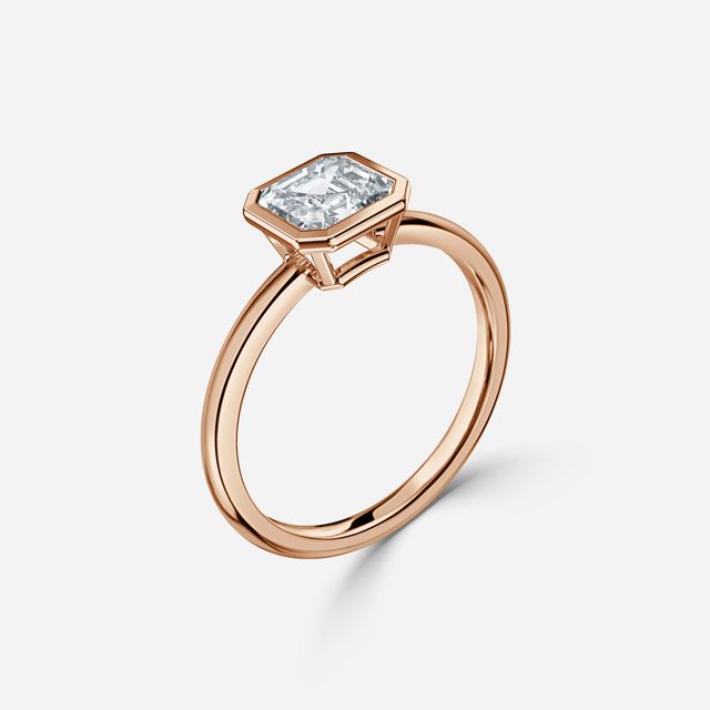 Chloe Rose Gold Engagement Ring