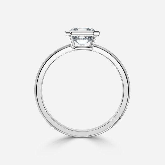 Chloe White Gold Solitaire Engagement Ring