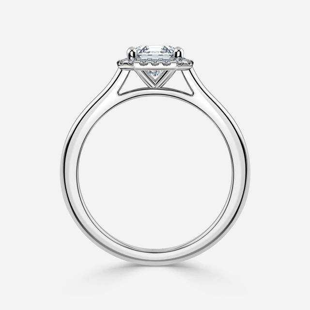Ava White Gold Engagement Ring
