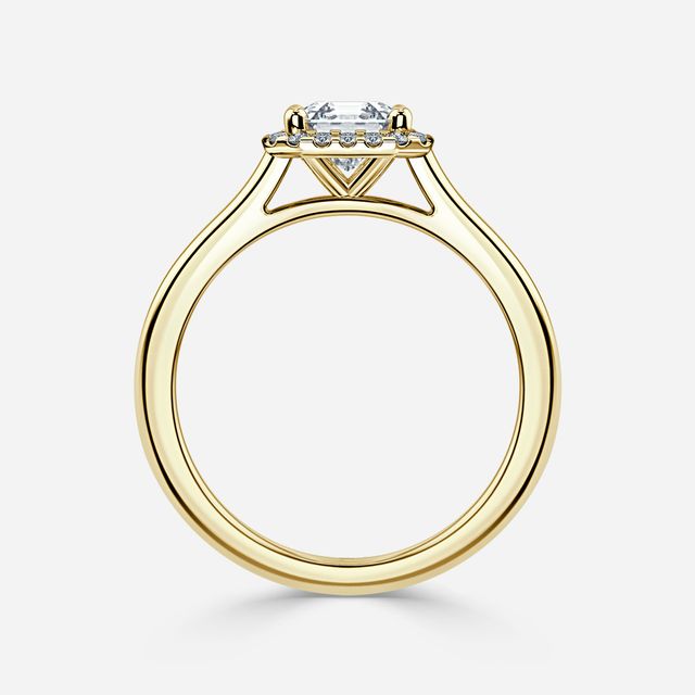 Ava Yellow Gold Engagement Ring