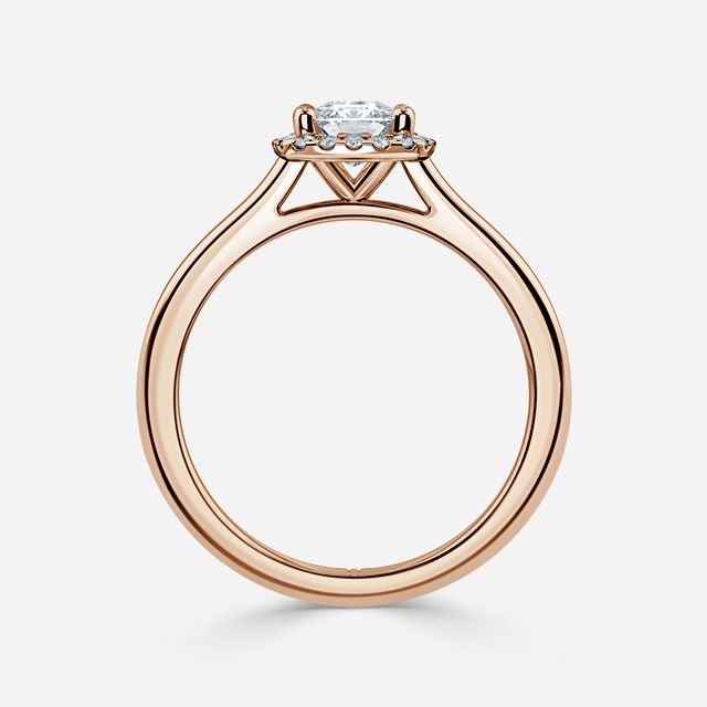 Ava Rose Gold Engagement Ring
