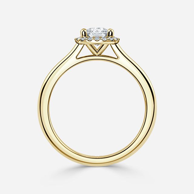 Ava Yellow Gold Engagement Ring