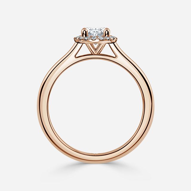 Ava Rose Gold Engagement Ring