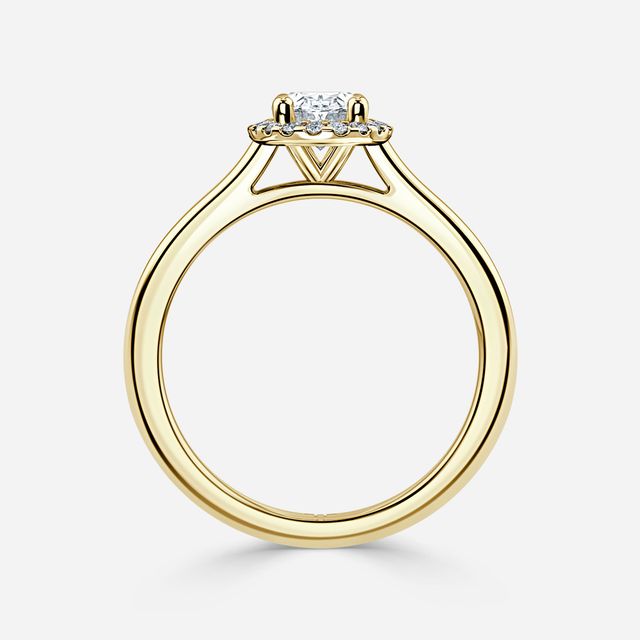 Ava Yellow Gold Engagement Ring