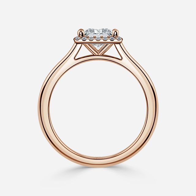 Ava Rose Gold Engagement Ring