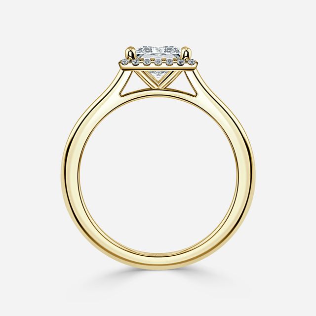 Ava Yellow Gold Engagement Ring