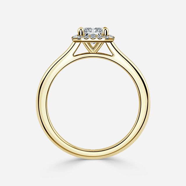 Ava Yellow Gold Engagement Ring