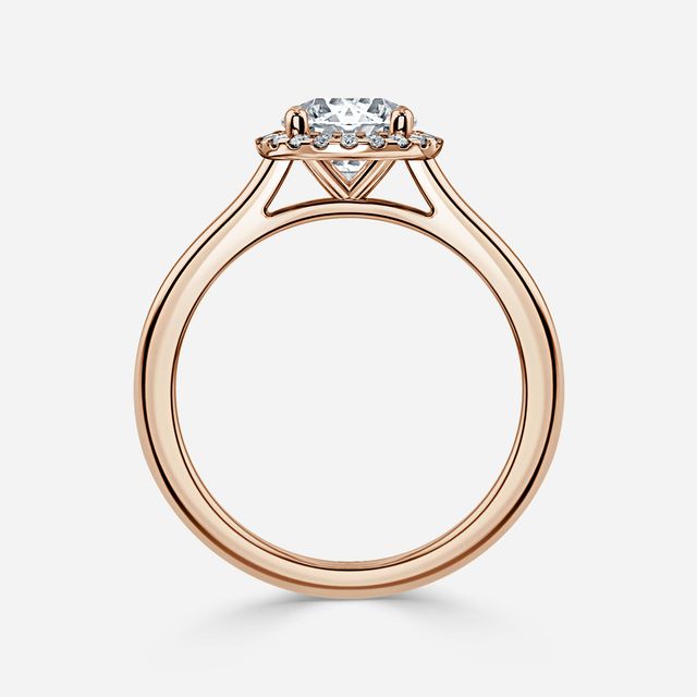 Ava Rose Gold Engagement Ring