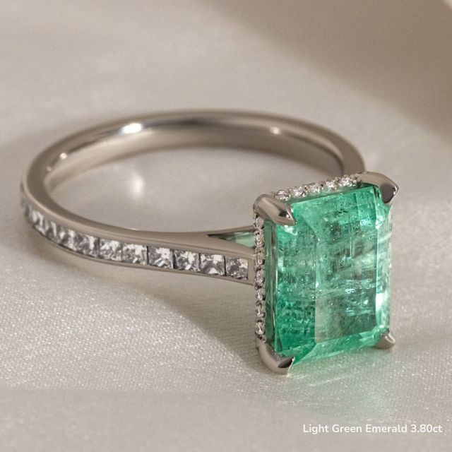 Alexandra White Gold Engagement Ring