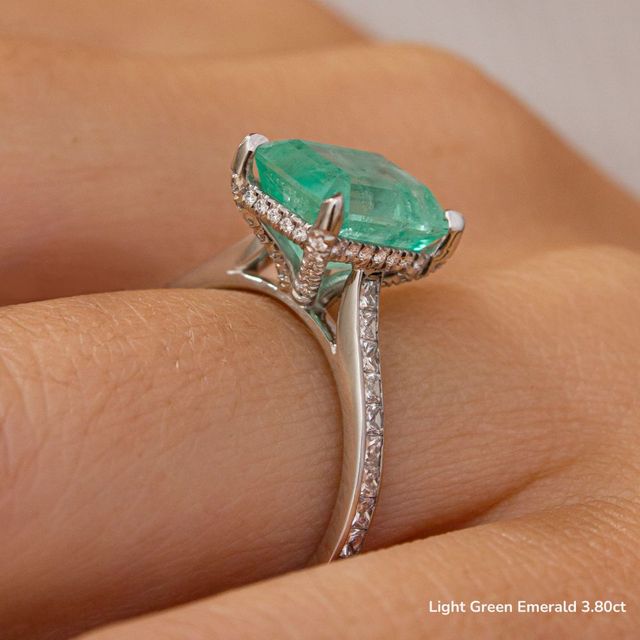 Alexandra White Gold Engagement Ring