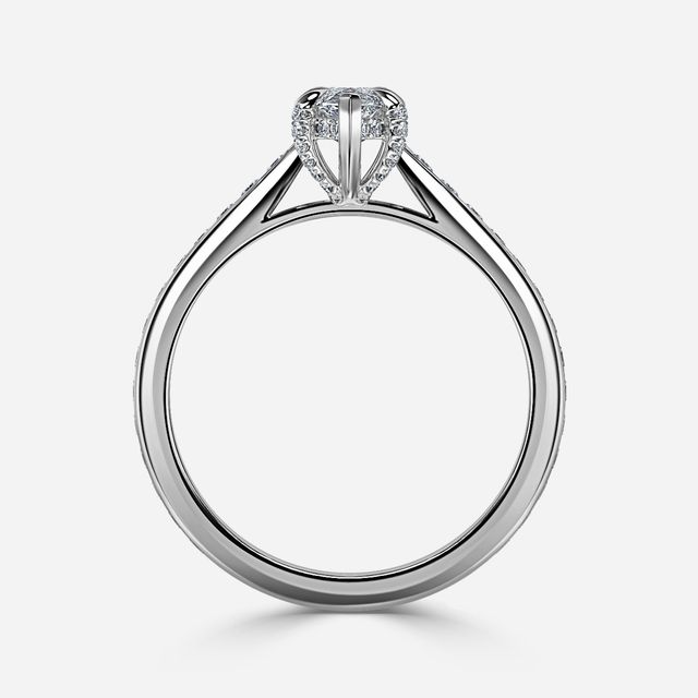 Alexandra White Gold Engagement Ring