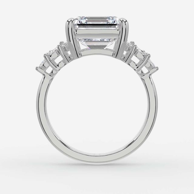 Anastasia Platinum Trilogy Engagement Ring