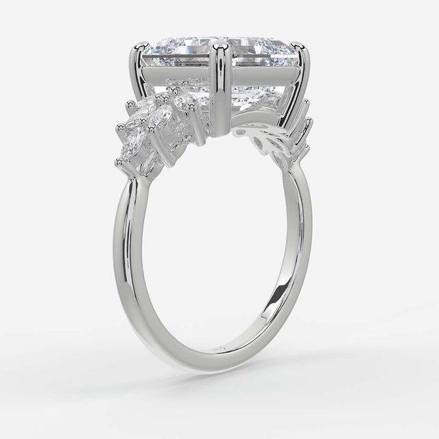 Anastasia Platinum Trilogy Engagement Ring