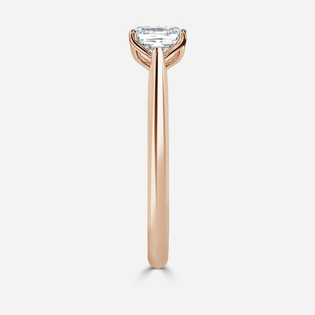 Dalia Rose Gold Solitaire Engagement Ring