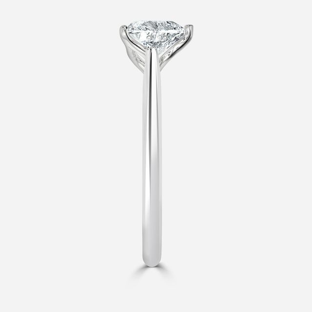 Dalia White Gold Solitaire Engagement Ring