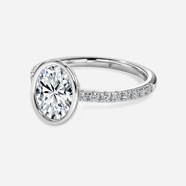 Lyra Platinum Engagement Ring