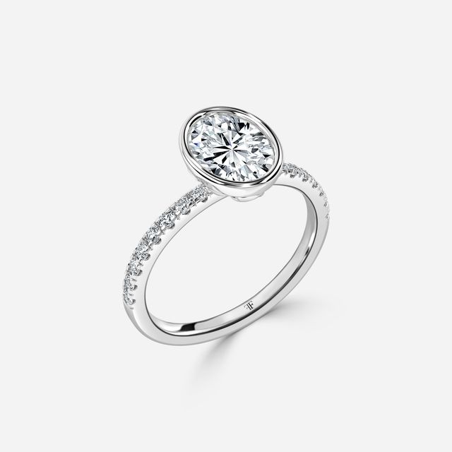 Lyra Platinum Engagement Ring
