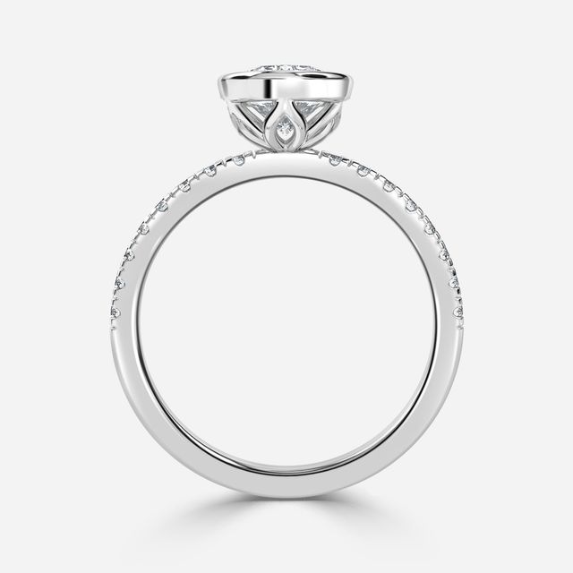 Lyra Platinum Engagement Ring