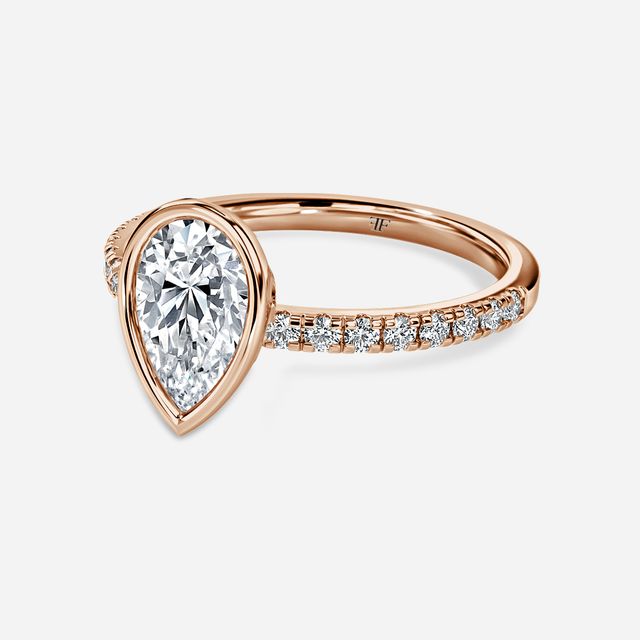 Lyra Rose Gold Engagement Ring