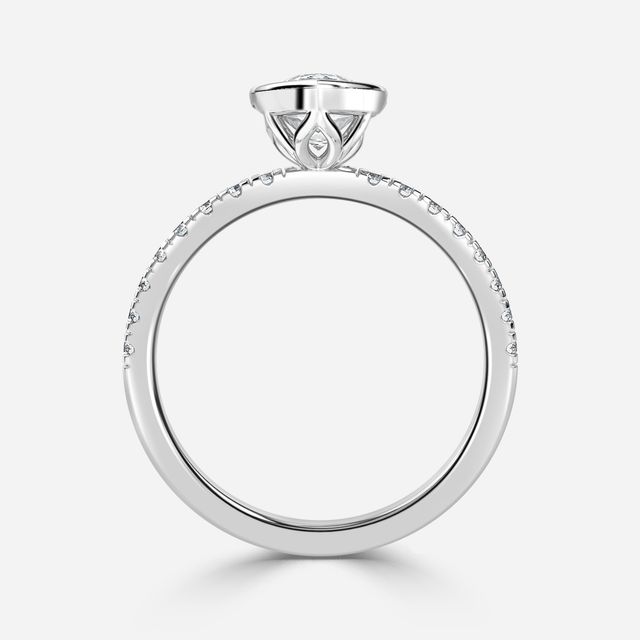 Lyra Platinum Engagement Ring