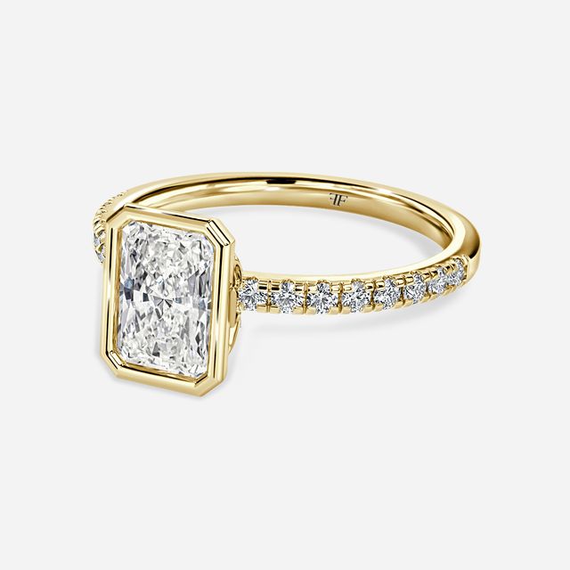 Lyra Yellow Gold Engagement Ring