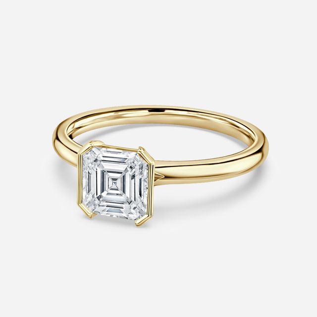 Avian Yellow Gold Solitaire Engagement Ring
