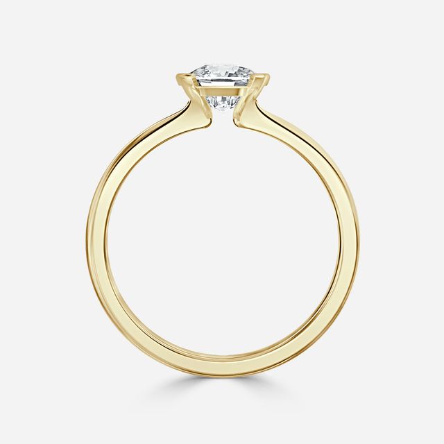 Avian Yellow Gold Solitaire Engagement Ring
