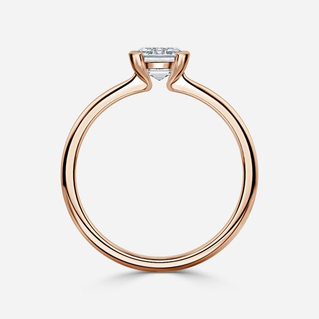 Avian Rose Gold Solitaire Engagement Ring