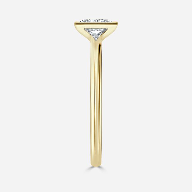 Avian Yellow Gold Solitaire Engagement Ring