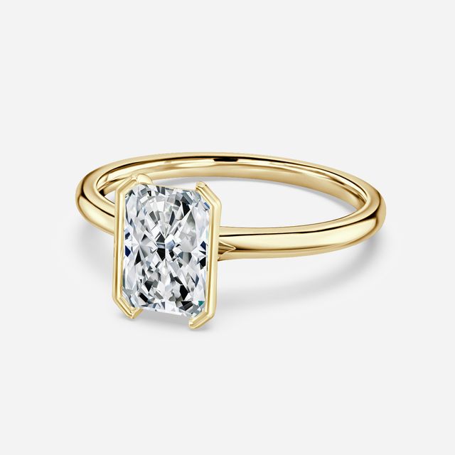 Avian Yellow Gold Solitaire Engagement Ring