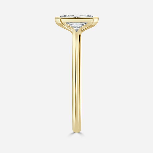 Avian Yellow Gold Solitaire Engagement Ring