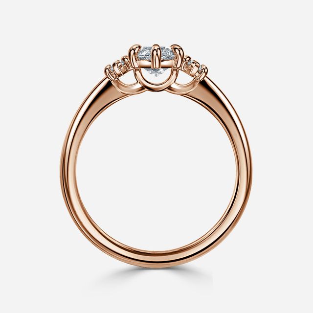 Cairo Rose Gold Engagement Ring