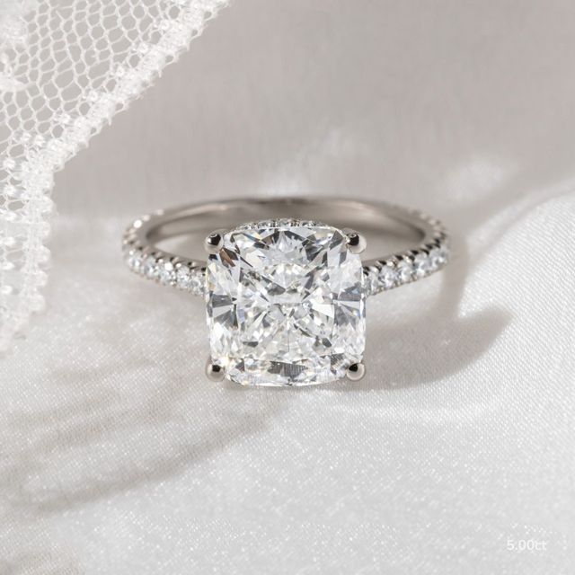 Aisha White Gold Engagement Ring