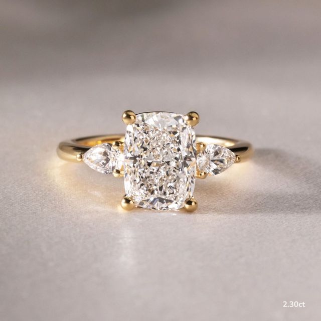 Vivian Yellow Gold Engagement Ring