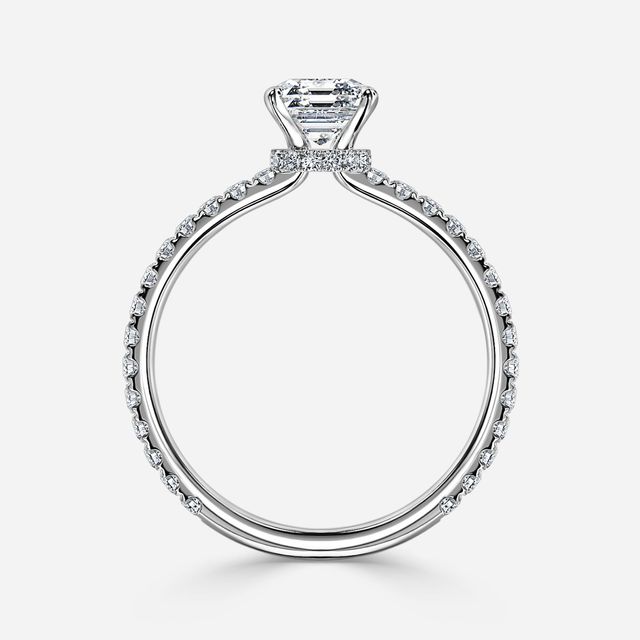 Eliana White Gold Engagement Ring