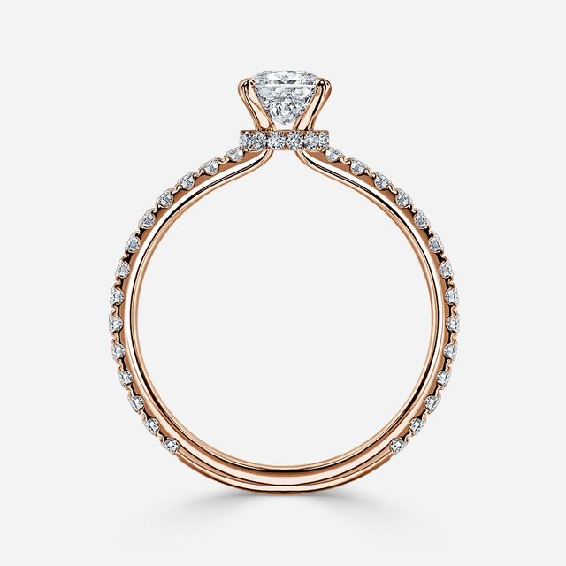 Eliana Rose Gold Engagement Ring