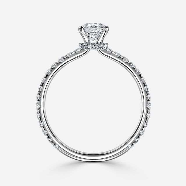 Eliana White Gold Engagement Ring