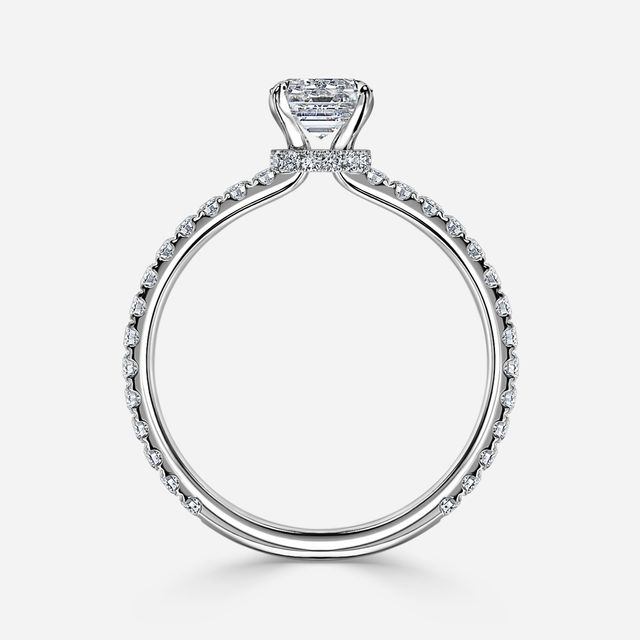 Eliana White Gold Engagement Ring