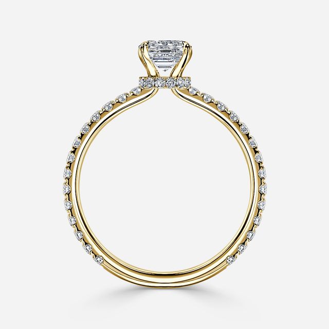 Eliana Yellow Gold Engagement Ring