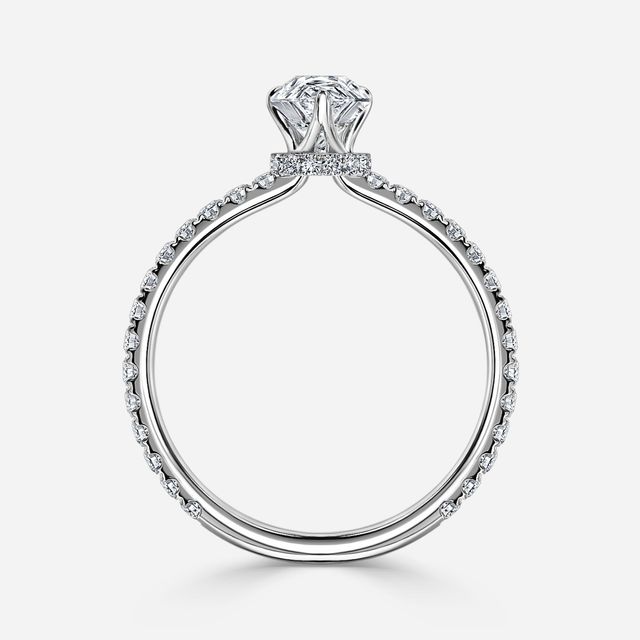 Eliana Platinum Engagement Ring