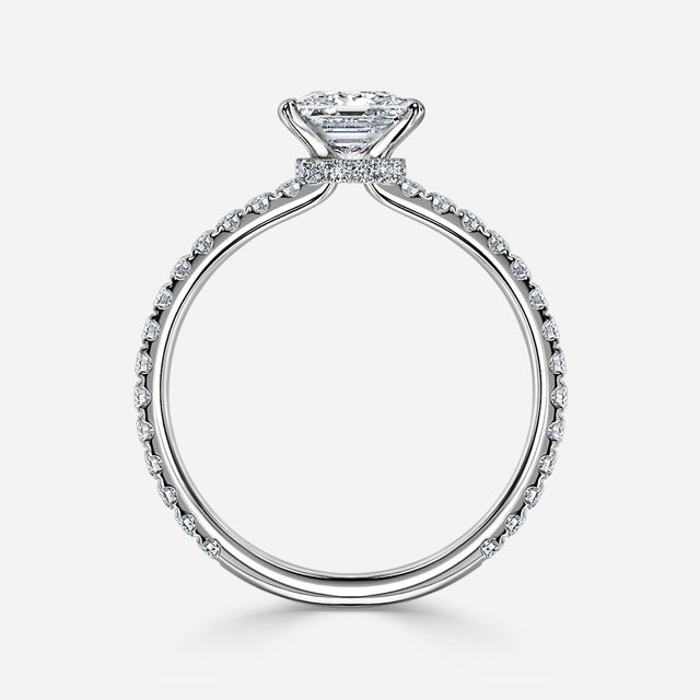 Eliana White Gold Engagement Ring