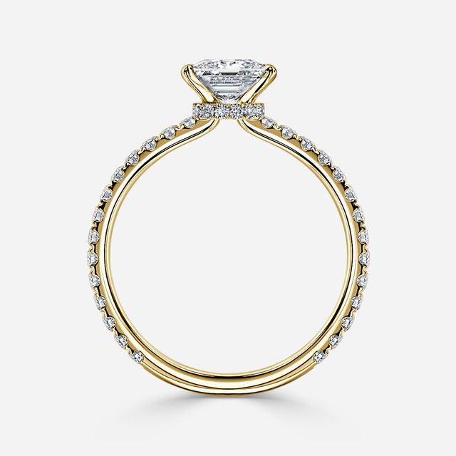 Eliana Yellow Gold Engagement Ring