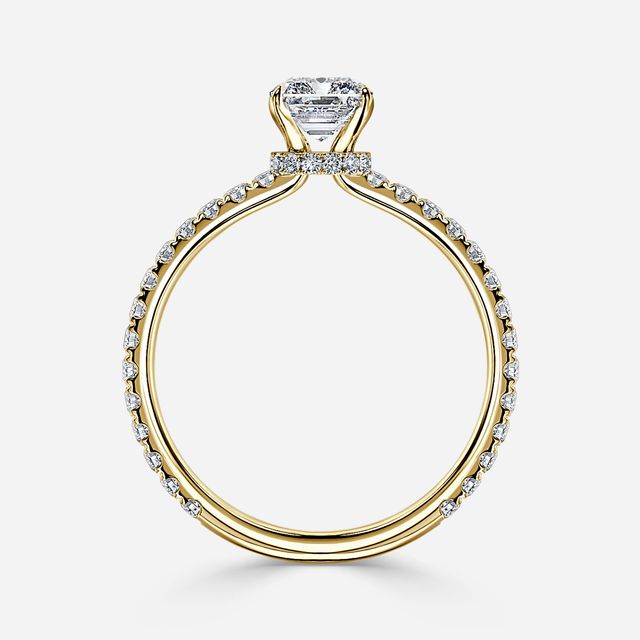 Eliana Yellow Gold Engagement Ring